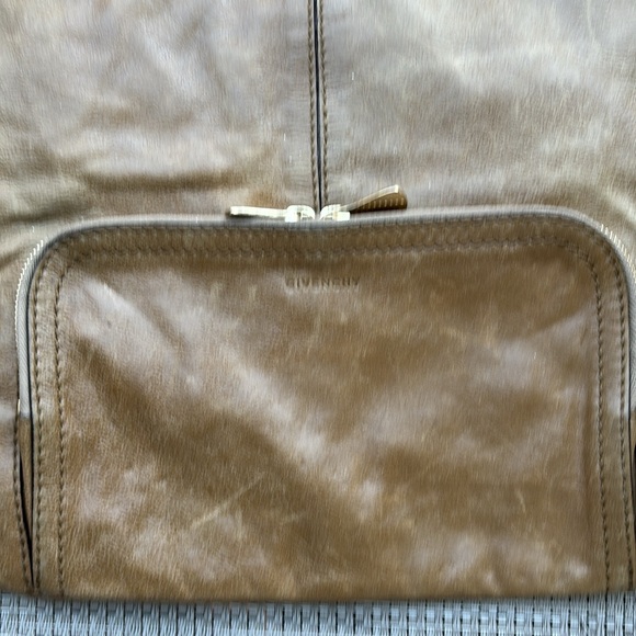 GIVENCHY BROWN LEATHER TASSEL BOHO BAG-VINTAGE! - Picture 4 of 11